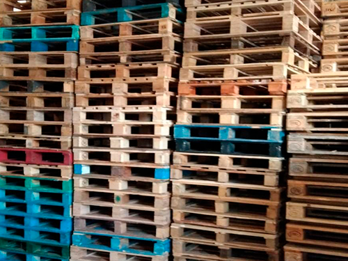 Venta de Tarimas de Madera Usadas y Recicladas DOMCAS.