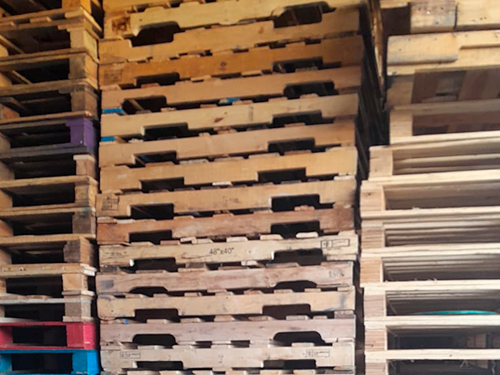 Venta de Tarimas de Madera Usadas y Recicladas DOMCAS.